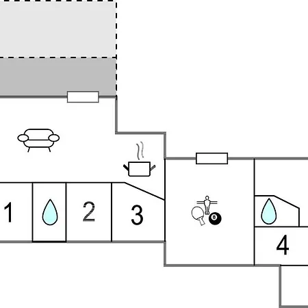 4 Bedroom Amazing In Prázdninový dům *